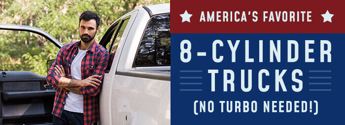 America’s Favorite 8-Cylinder Trucks for 2022