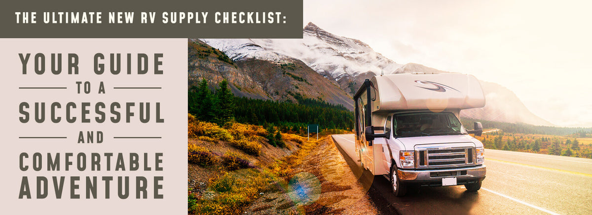 New RV Supply Checklist