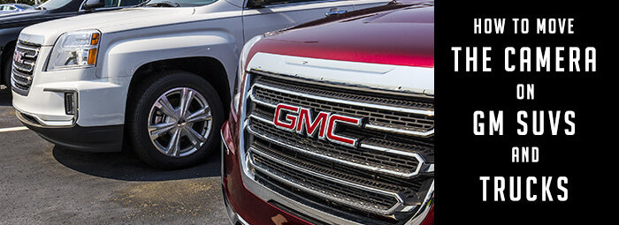 Move camera from mirror display to new navigation unit on GM SUV and trucks