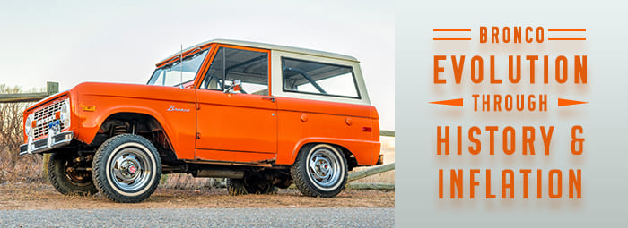 The Evolution, History, & Inflation of the Ford Bronco