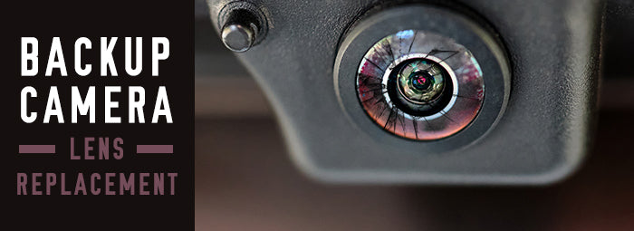 Replacing a Backup Camera Lens
