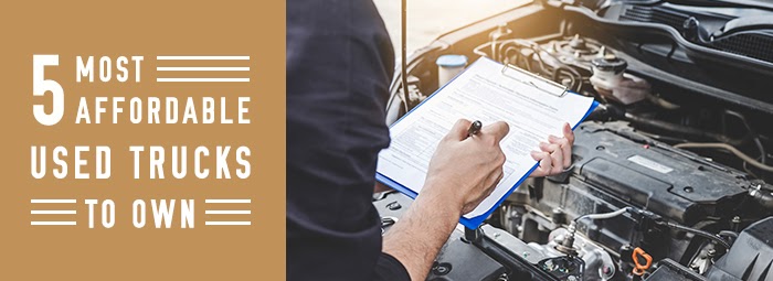 Used Trucks with the Lowest Cost of Ownership