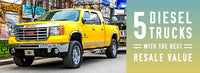 The 5 Diesel Trucks with the Best Resale Value