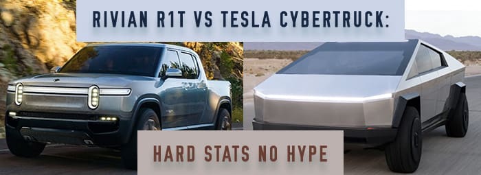 Rivian R1T vs. Tesla Cybertruck: Hard Stats, No Hype