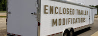 Enclosed Trailer Modifications
