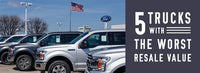 5 Trucks With the Worst Resale Value