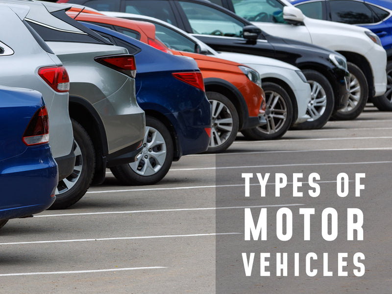 The 6 Types of Motor Vehicles: Understanding Their Differences