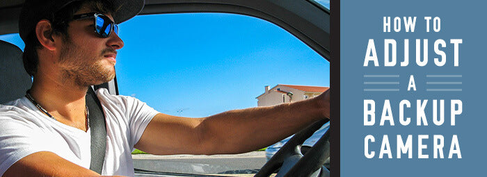 How To Adjust A Backup Camera if it Shows Your License Plate