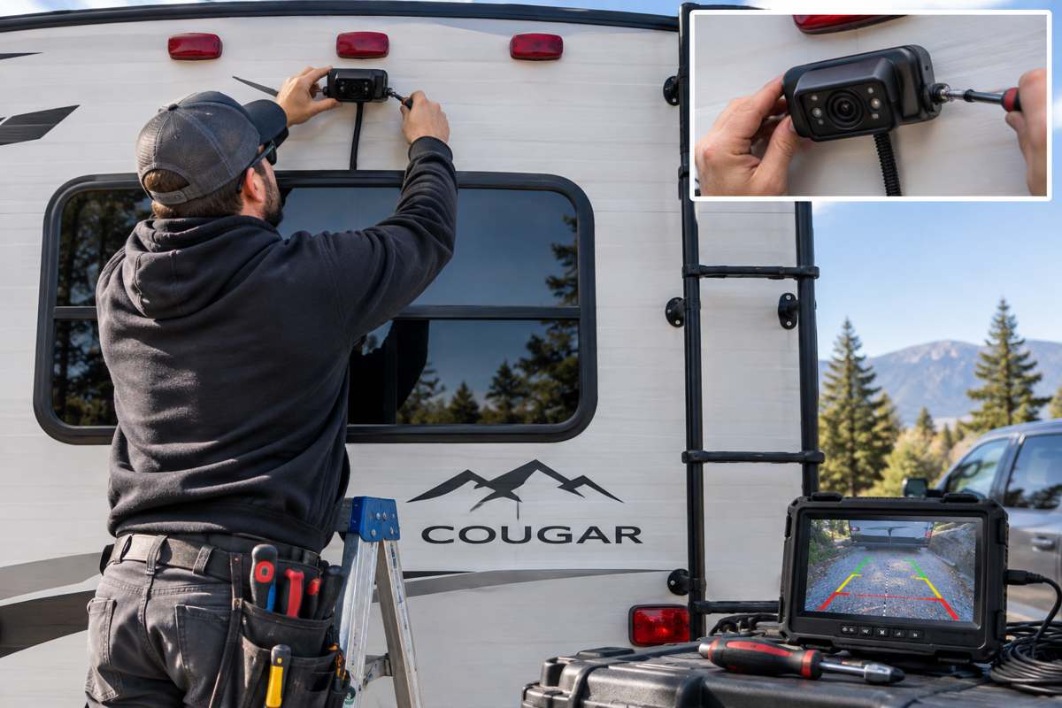 How to Install a Backup Camera on an RV