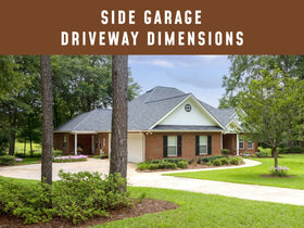 Side Garage Driveway Dimensions: Standard Measurements for Optimal Vehicle Access