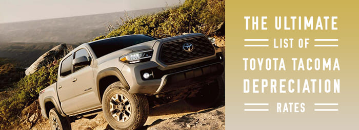 Toyota Tacoma Depreciation Rates Ultimate List