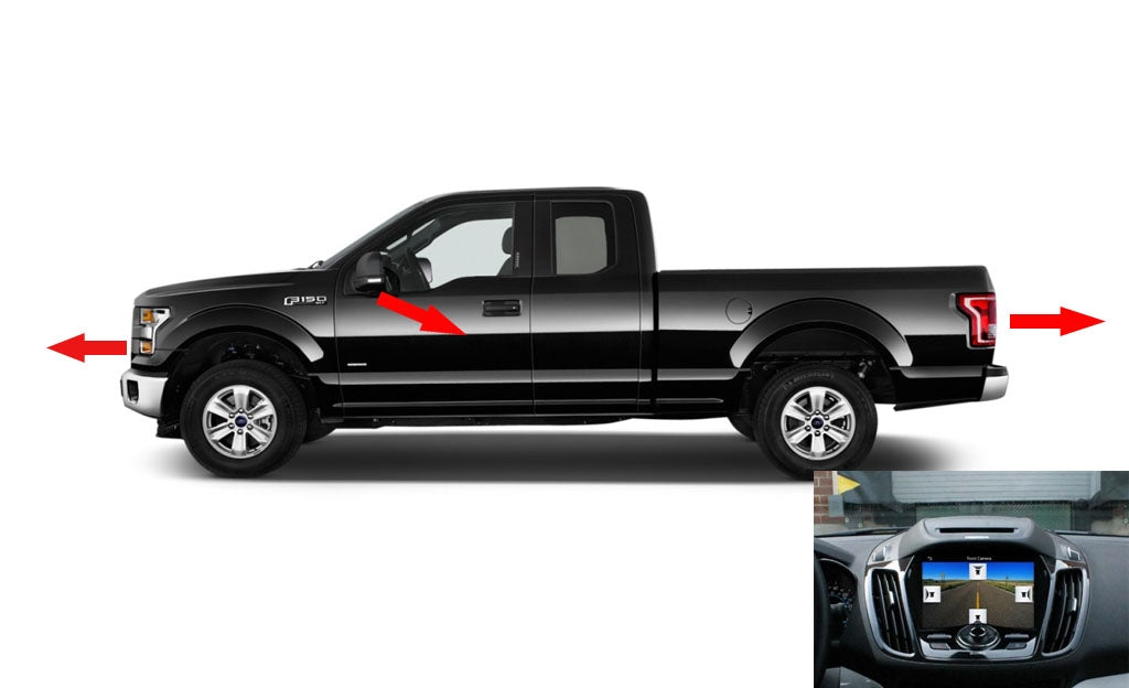 Multi-Camera Interface for 8" Ford® Factory SYNC 4