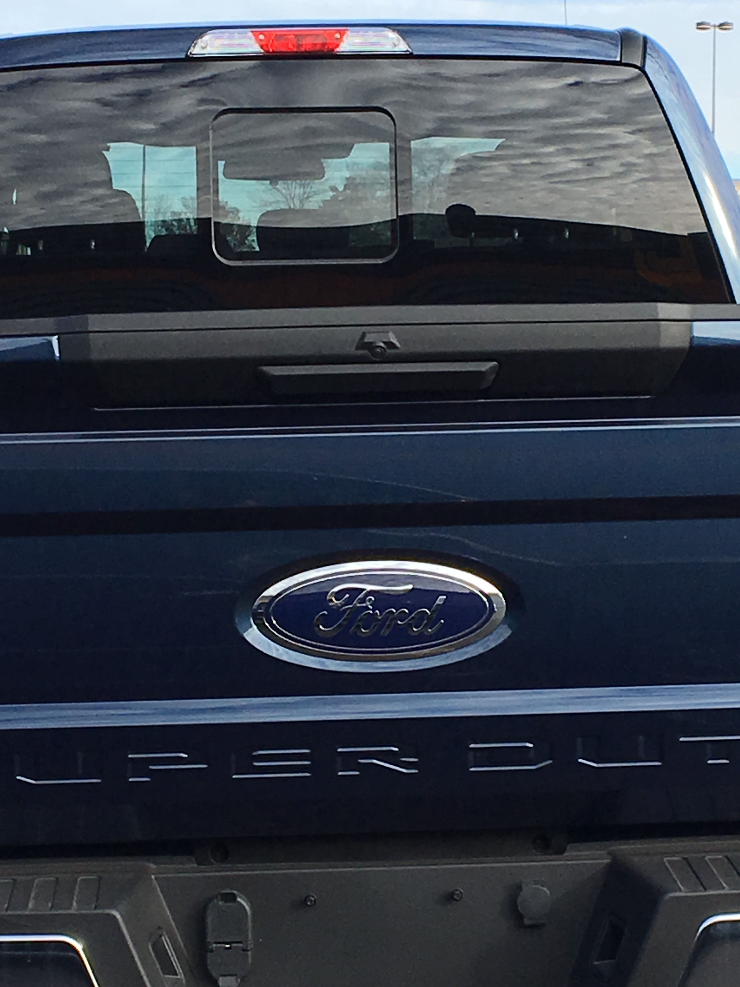 Backup Camera for RCA Display-Black OEM Handle, Fits 2017+ Super Duty