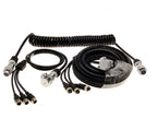 Fifth Wheel Backup Cam Quick Disconnect Harness for 3 cams
