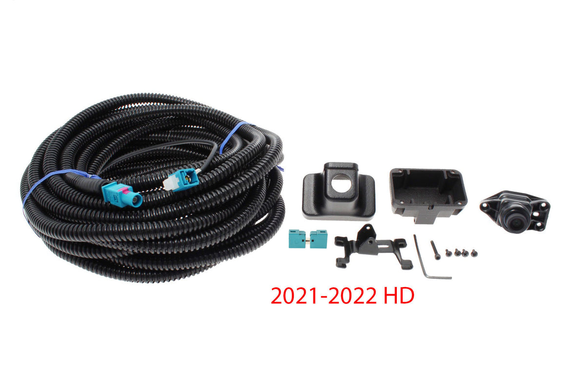 Factory digital mirror camera relocation kit for 2021-27 RAM HD, w/ topper-Camera Included