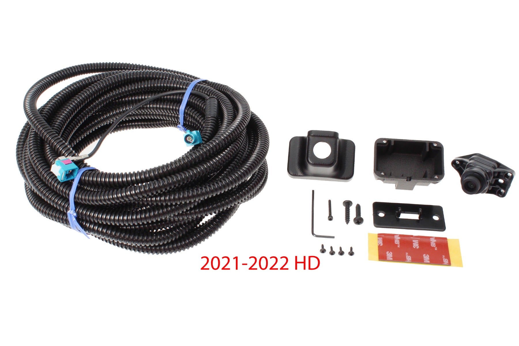 Factory digital mirror camera universal relocation kit for 2021-26 RAM HD, Universal bracket-Camera Included