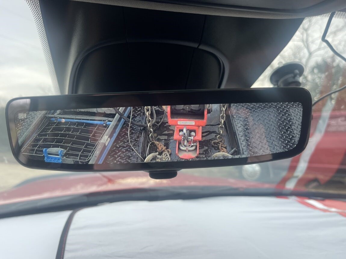 Factory digital mirror camera relocation kit for 2021-26 RAM HD, w/ topper-Camera Included