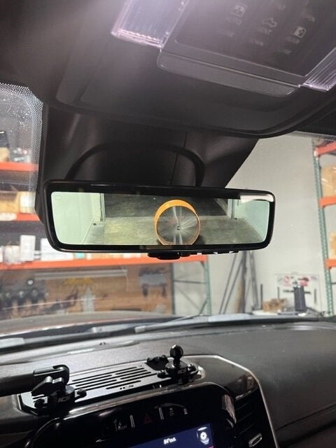 Factory digital mirror camera relocation kit for 2021-25 RAM 1500, LEER Topper-Camera built in