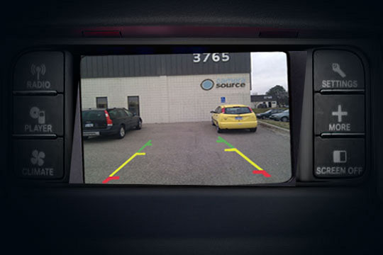 Backup Camera Kit for Factory Display, Fits 2011-2014 Charger, 300C