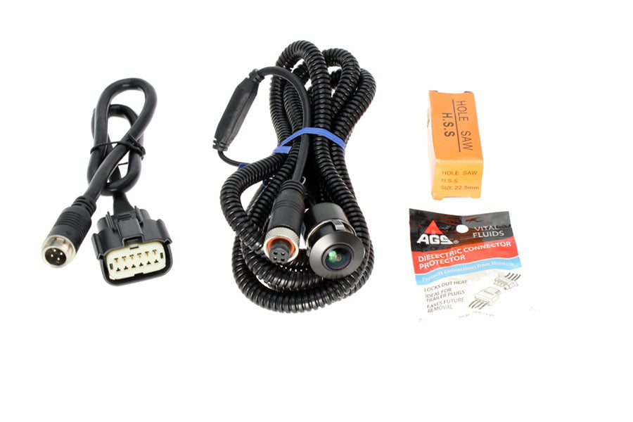 Plug-Play Rear Flush Mount Cam Kit, Fits 2019 Ford® Ranger