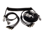 Fifth Wheel Backup Cam Quick Disconnect Harness for 4 cams