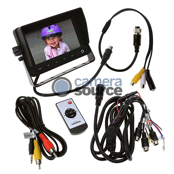 Premium OE Fit 3rd Brake Light Camera w 5" Monitor, Fits 2007-2018 Sprinter®