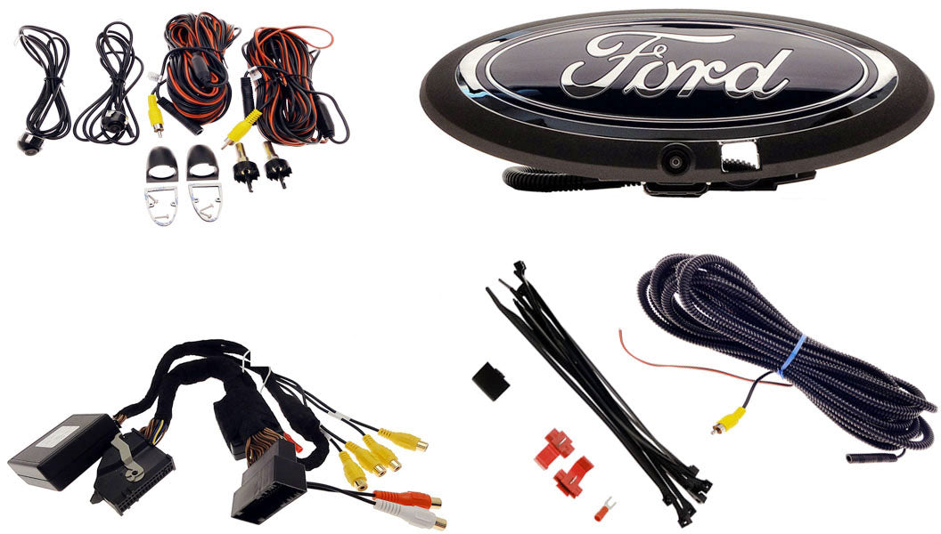 OE Style Front Emblem and Side Camera Kit for SYNC 3, Fits 2018-2020 F150