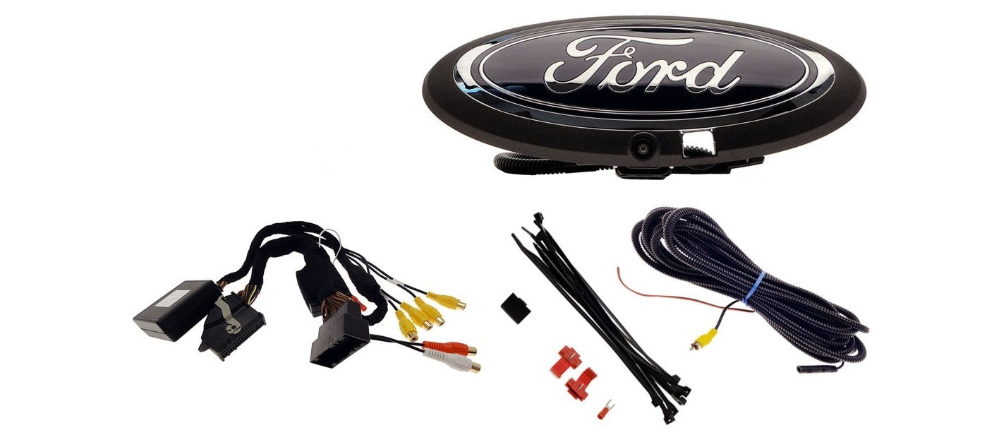 OE Style Front Emblem Camera Kit Fits 2018-2020 Ford® F-150 w/ SYNC 3®-Multi Camera Interface