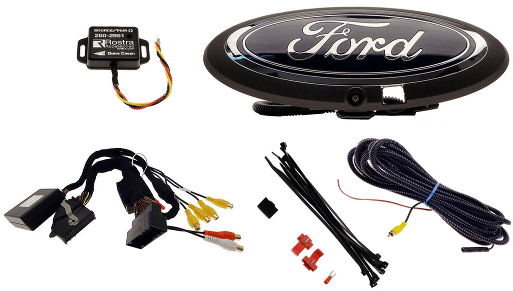 OE Style Front Emblem and Side Camera Kit for SYNC 3, Fits 2018-2020 F150