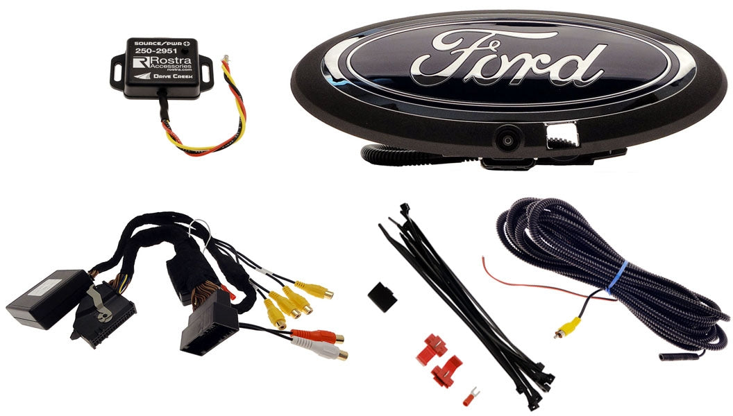 OE Style Front Emblem and Side Camera Kit for SYNC 3, Fits 2018-2020 F150