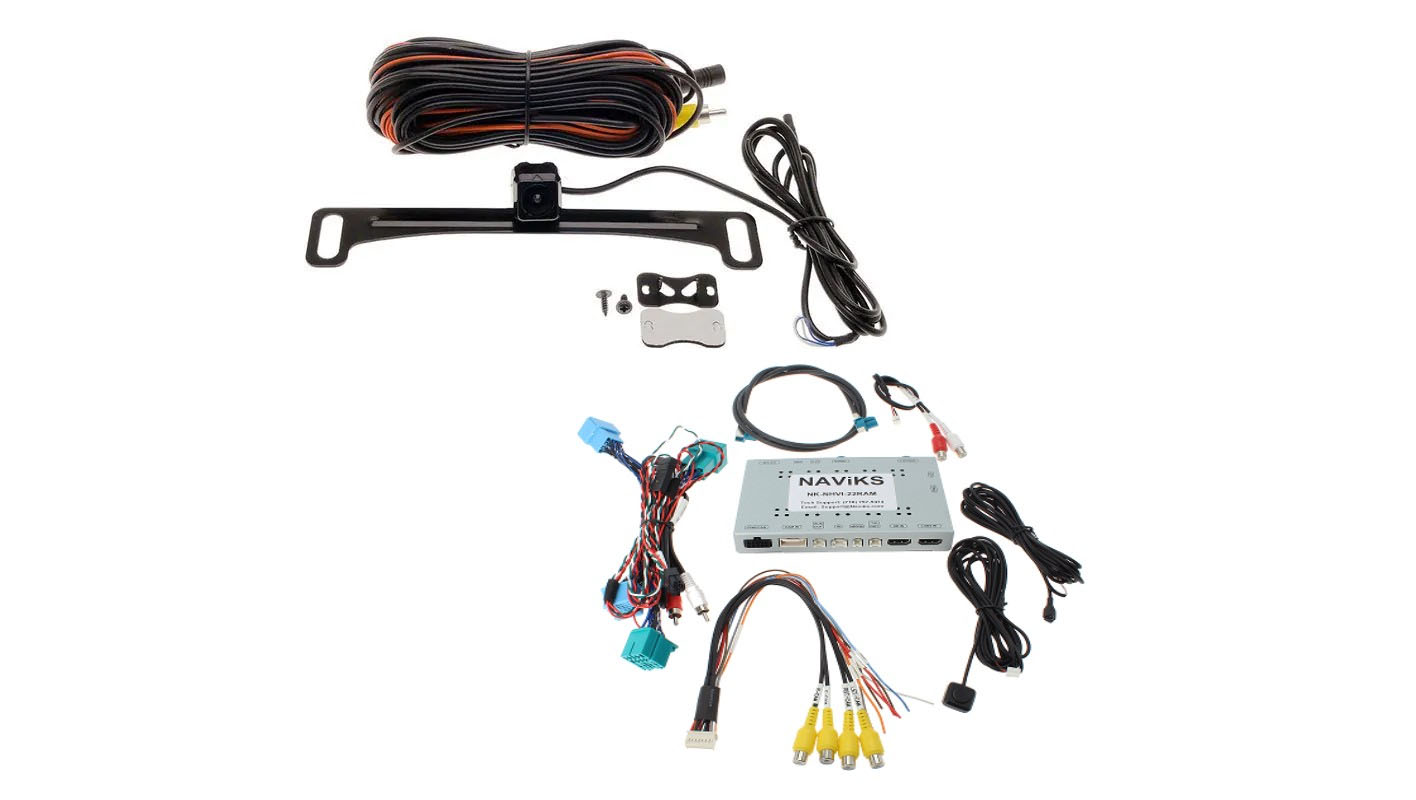 Universal Front Camera Kit for Factory 8" or 12" Navigation Display, Fits 2022-2024 RAM®