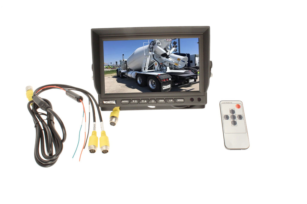 7" High Definition Heavy Duty Screen + 1 AHD Camera-Complete System