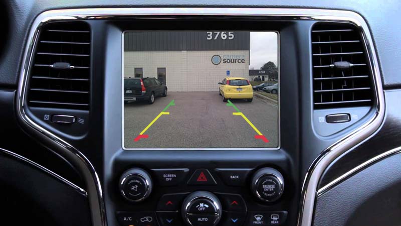 Mopar Rear Camera Kit Dodge® and Chrysler® FactoryConnect Backup Camera for 8.4