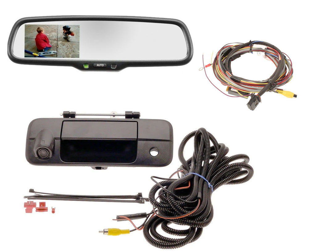 Camera Kit OE fit, Full Harness, with Gentex® Mirror fits 2010-2013 Tundra®