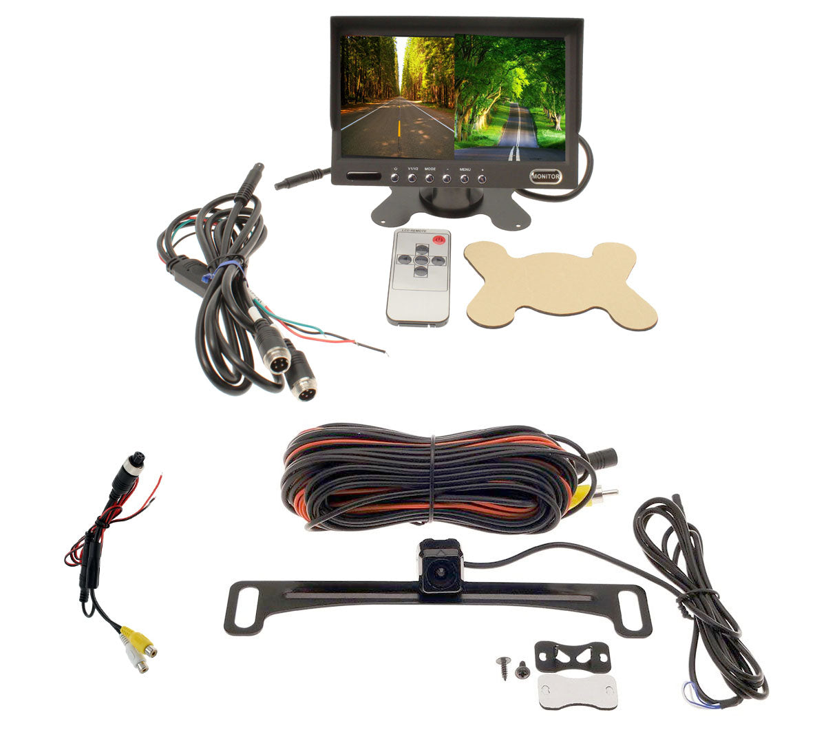 7" Split View Digital Monitor with 1 Mini Universal Camera