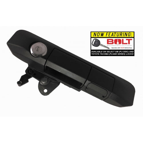 Locking Tailgate Handle, Programmable Lock for Toyota® Tacoma