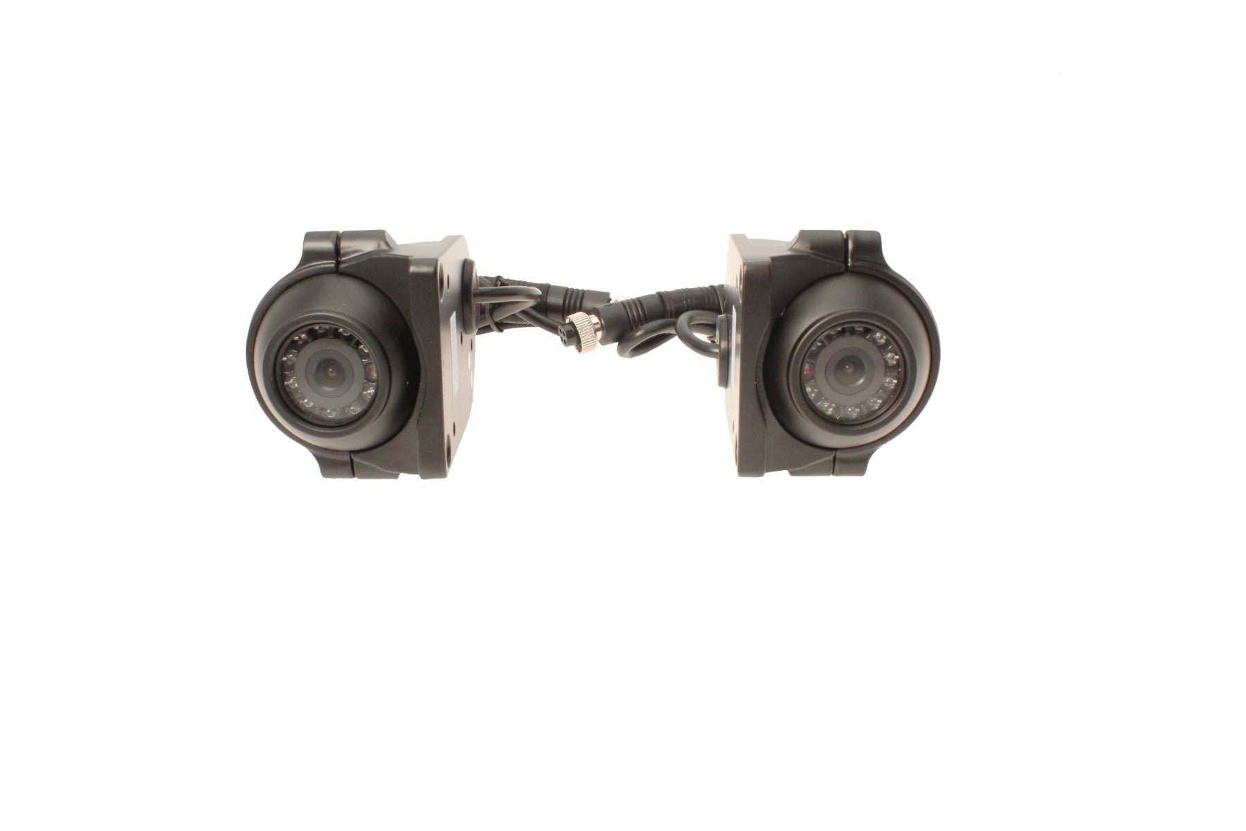 7" Quad Screen High Definition trailer camera kit - 1 AHD rear cam, 2 AHD side cams-DEMO