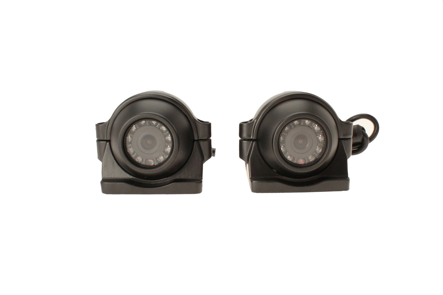 7" Quad Screen High Definition trailer camera kit - 1 AHD rear cam, 2 AHD side cams-DEMO