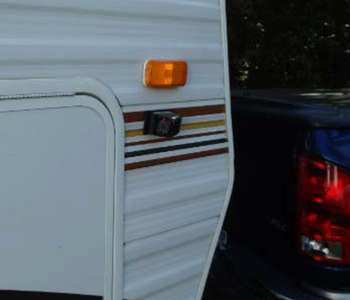 Trailer 3 camera kit - 1 CCD rear camera and 2 CCD side cameras