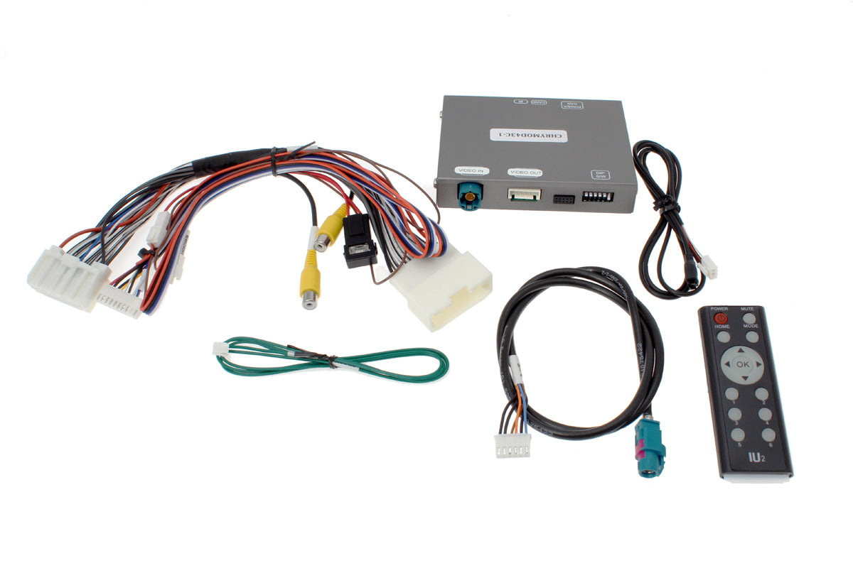 Backup Camera Kit for Factory Display, Fits 2011-2014 Charger, 300C
