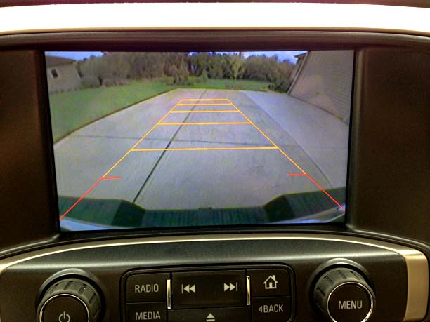 Universal backup camera for Intellilink/Mylink systems, Fits Select 2014-2018 GM®