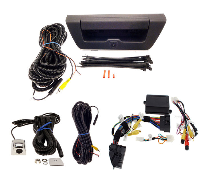 Surface Mount Front and OEM Tailgate Handle Camera Kit for 8" Display, Fits 2015 F150