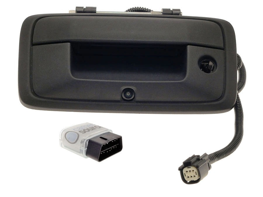 Plug & Play OE Tailgate Handle Camera Kit-Programmer included, Fits 2014-15 Sierra, Silverado