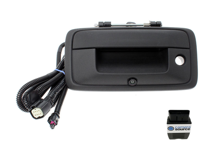 Plug & Play OE Fit Tailgate Handle Camera, Fits 2016-2018 Sierra Silverado w/ Power Tailgate Lock