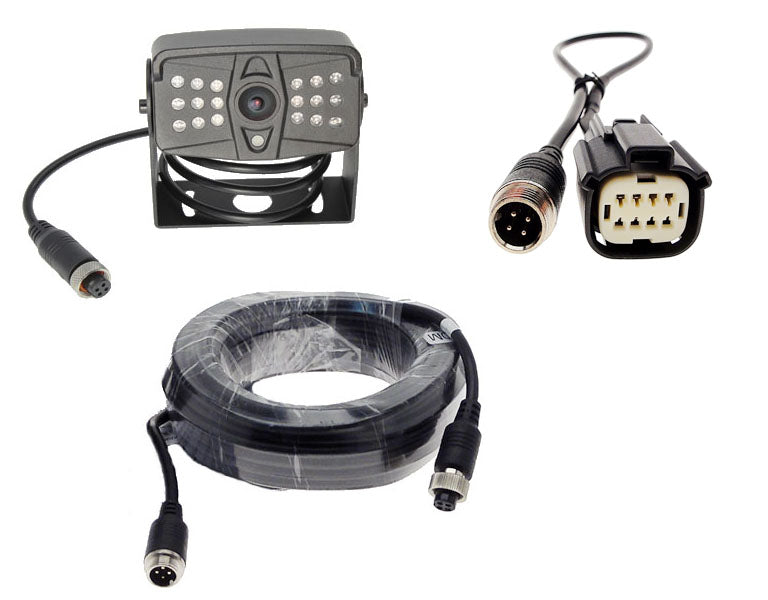 Commercial Grade Camera Kit, Fits 2019-2023 GM® Heavy Duty Cab Chassis, 8 pin