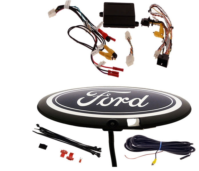OE Front Emblem Camera Kit for 4.2" Factory Display, Fits 2018-2020 F150