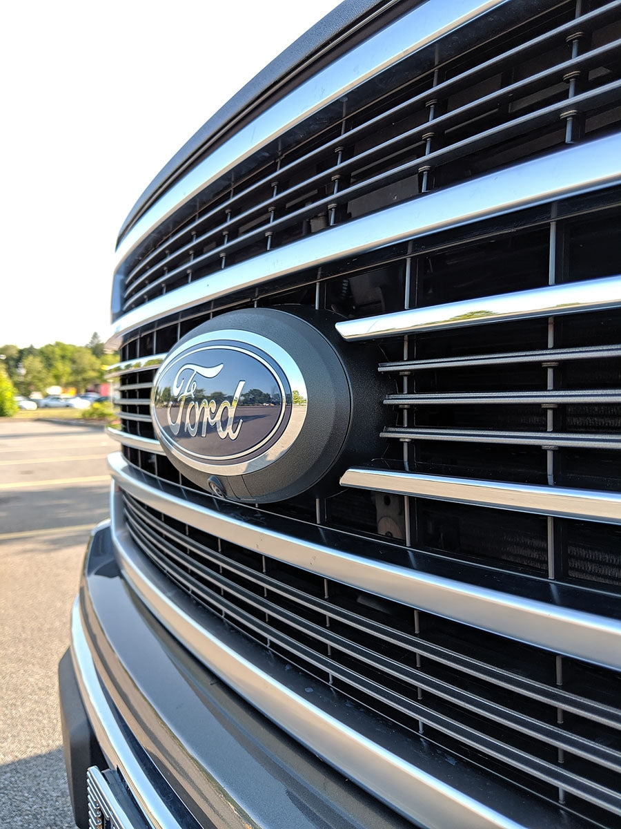 2022-2024 F-150 OE Style Front Emblem Camera Kit and Side Cameras for 8" SYNC 4 -Multi-Cam Interface