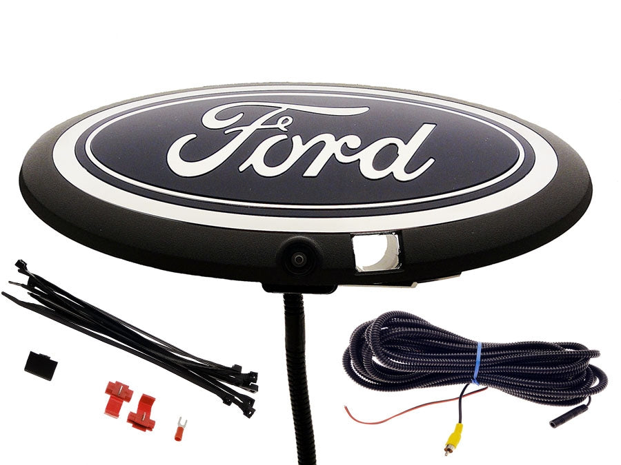 2022-2024 F-150 OE Style Front Emblem Camera Kit and Side Cameras for 8" SYNC 4 -Multi-Cam Interface