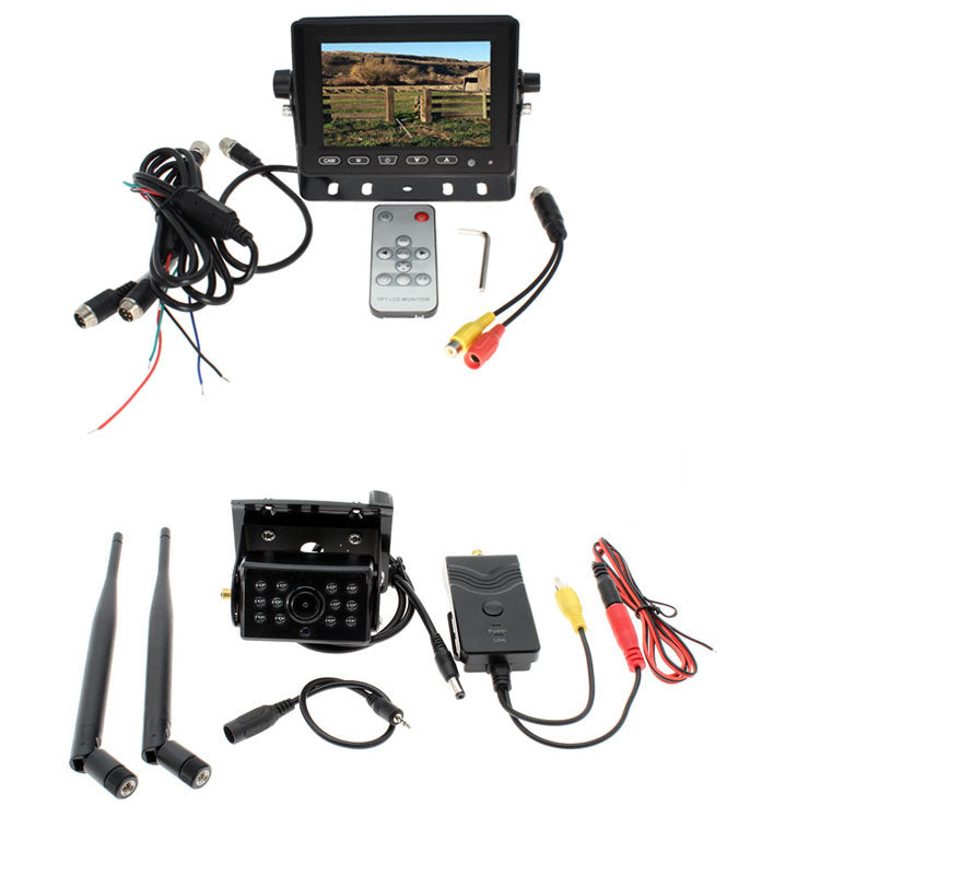 Wireless Camera kit with 5" monitor compatible with Furrion® Pre-wire