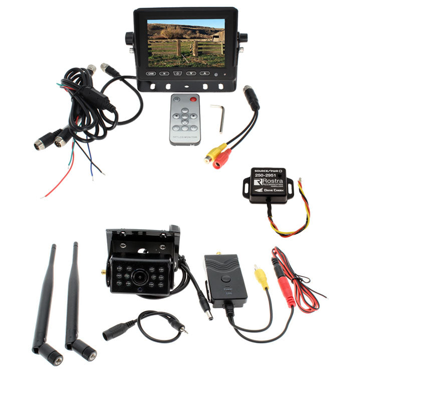 Wireless Camera kit with 5" monitor compatible with Furrion® Pre-wire